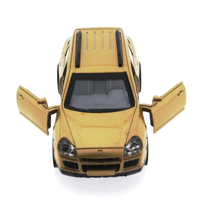 Çek Bırak Porsche Benzeri Kahve Metal Araba