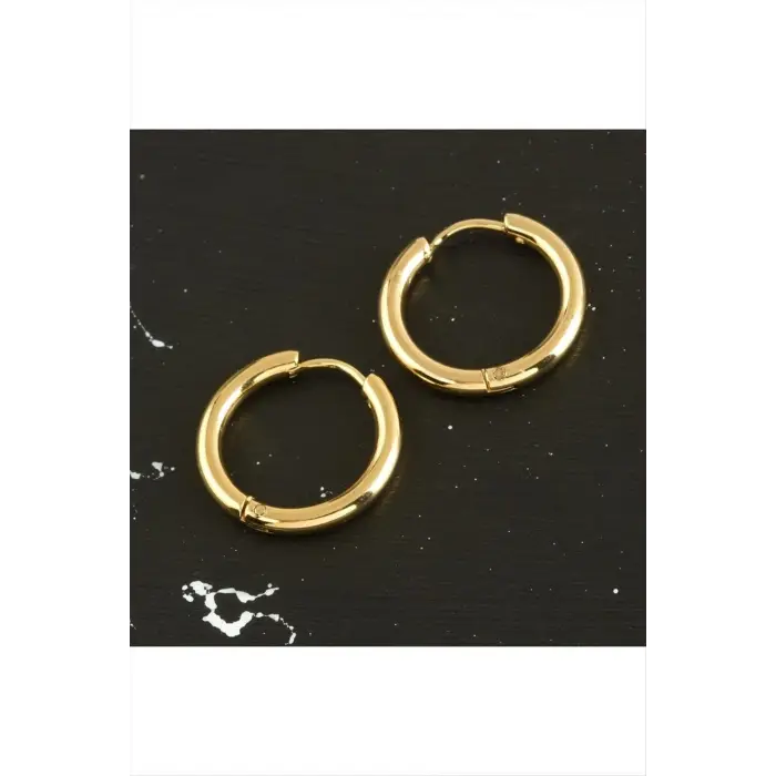 Çelik Halka Küpe 1,5 cm
