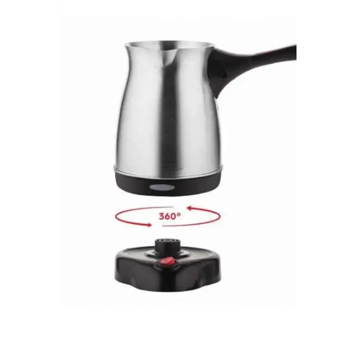 Çelik Kahve Makinesi Cezve 800 Watt Paslanmaz Çelik Türk Kahvesi Makinesi