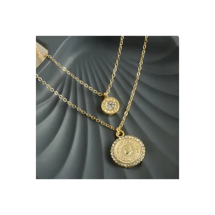 Çeyrek Yeni Sezon İkili Kolye