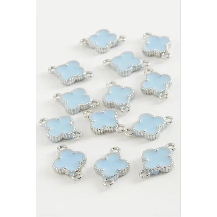 Çiçek Çift Kulplu Mineli Bileklik ve Kolye Ucu Aparatı 1 Adet