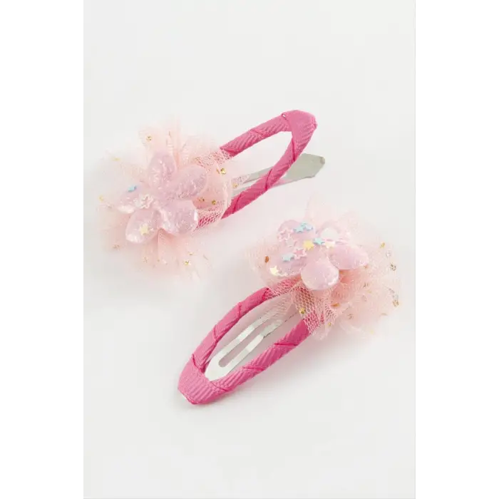 Çiçek Çıtçıt Toka 2 Adet