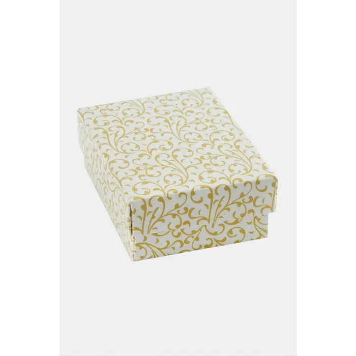 Çiçek Desenli Set Kolye Kutusu