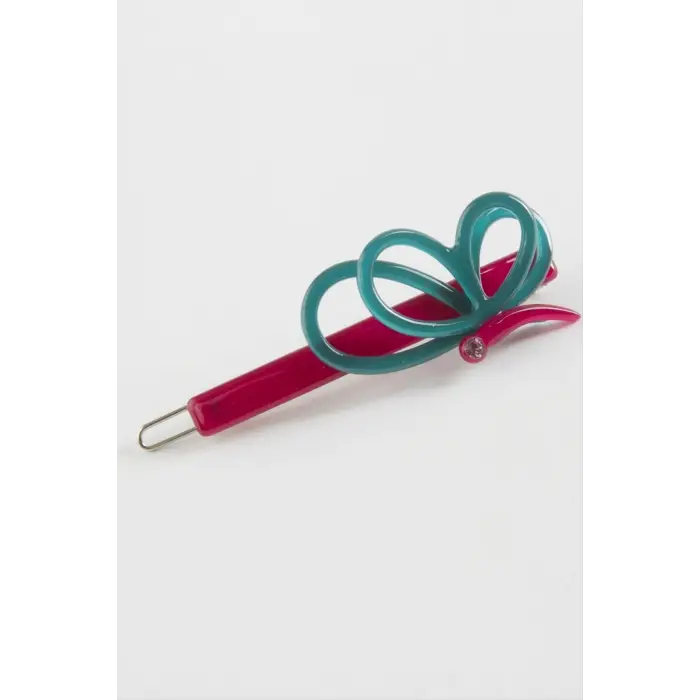 Çiçek Klipsli Toka