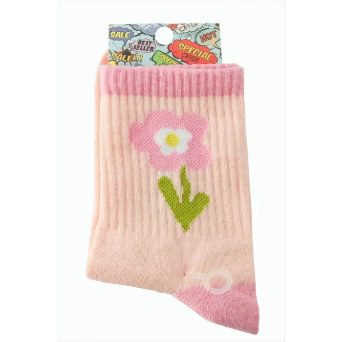 Çiçek Kolej Çorap 8*28