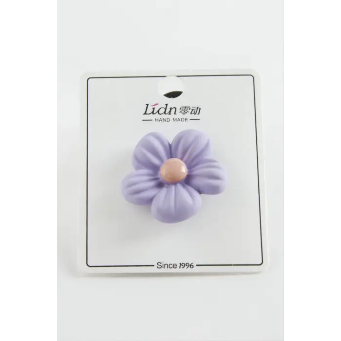 Çiçek Lastikli Toka