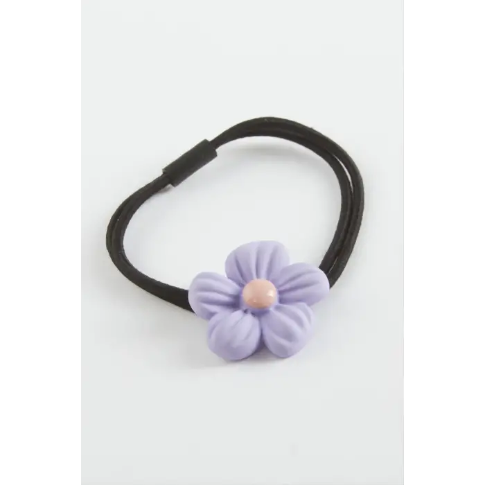 Çiçek Lastikli Toka