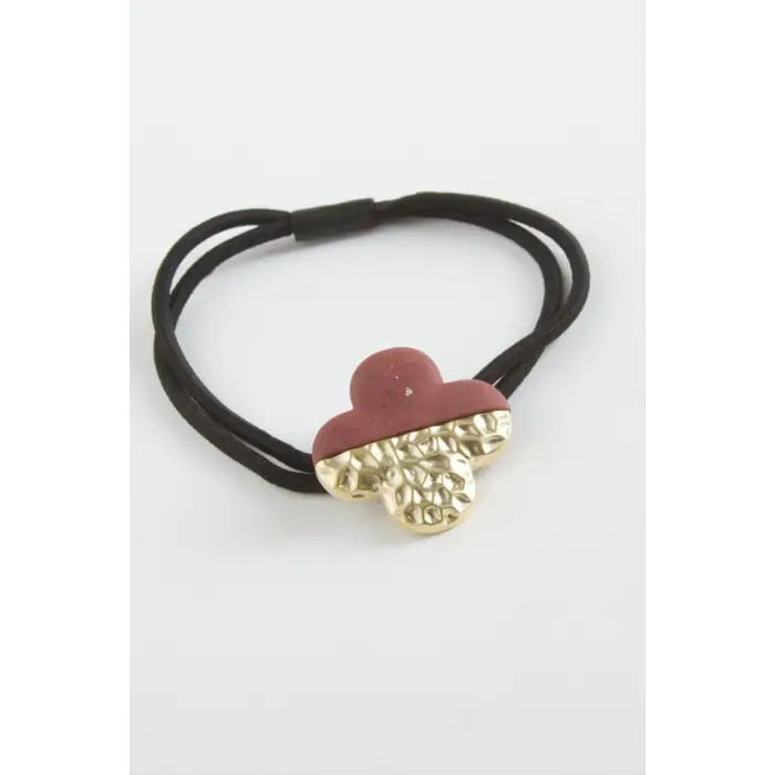 Çiçek Lastikli Toka