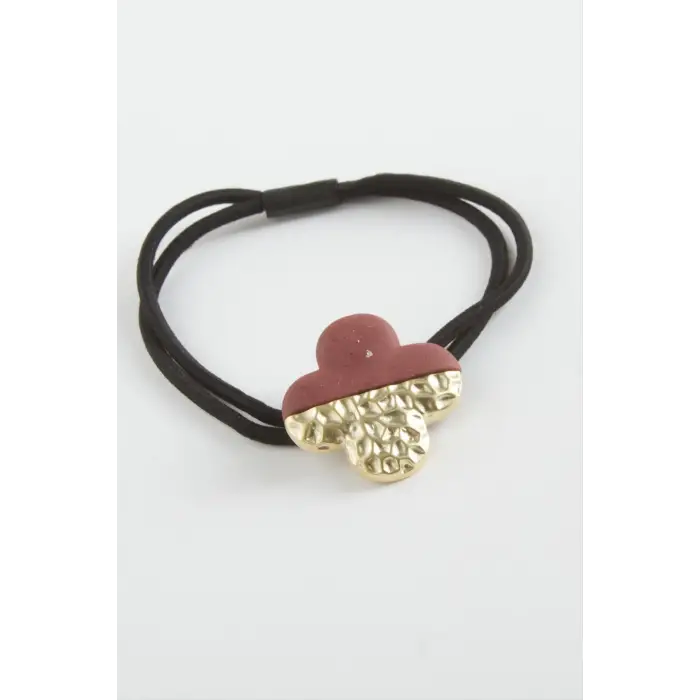 Çiçek Lastikli Toka