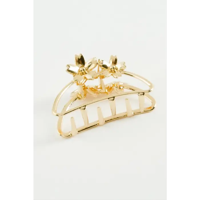 Çiçek Metal Mandal Toka 4 cm