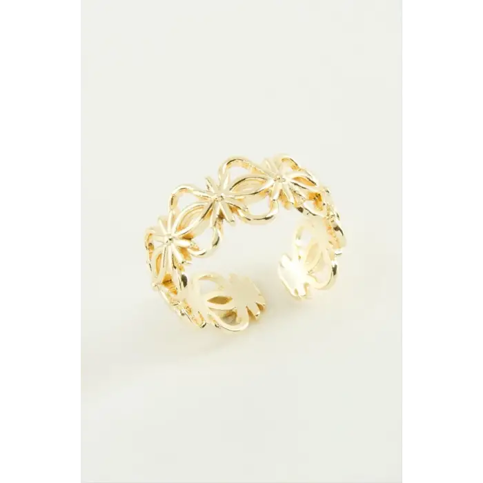 Çiçek Metal Yüzük