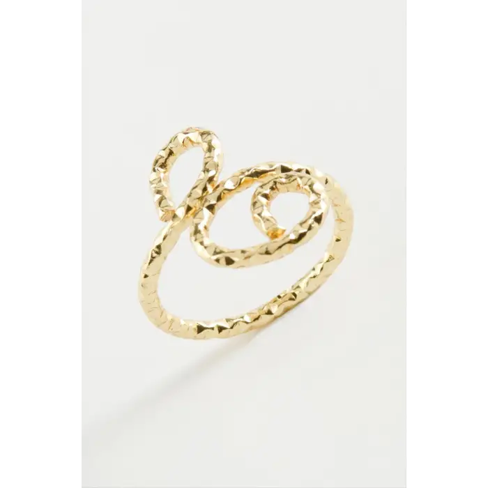 Çiçek Metal Yüzük