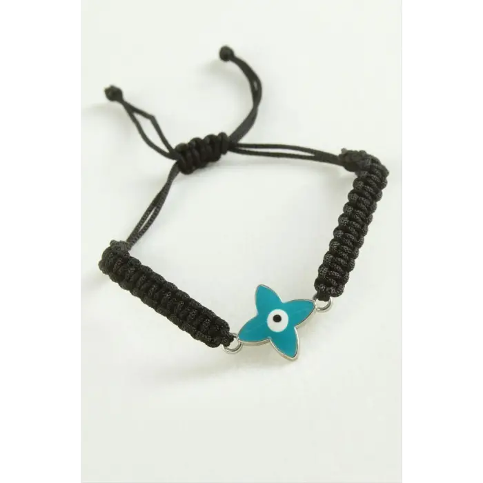 Çiçek Nazar Makrome İp Bileklik