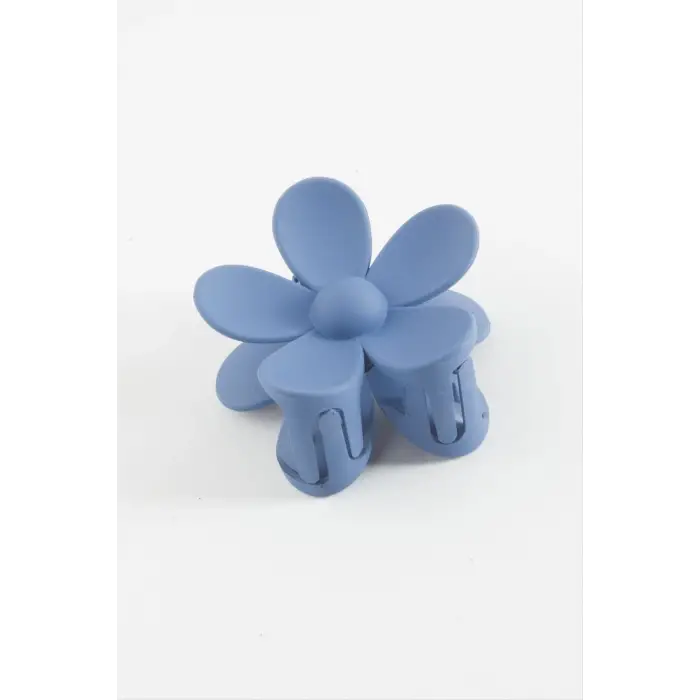 Çiçek Renkli Mandal Toka 7 cm