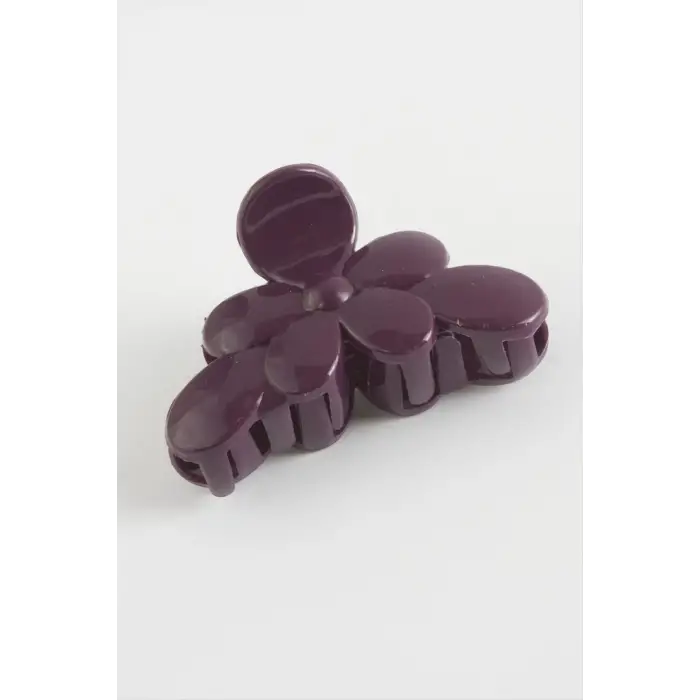 Çiçek Renkli Mandal Toka 8 cm