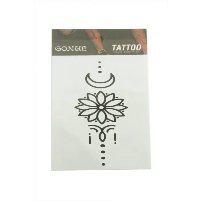 Çiçek Tattoo Dövme Sticker