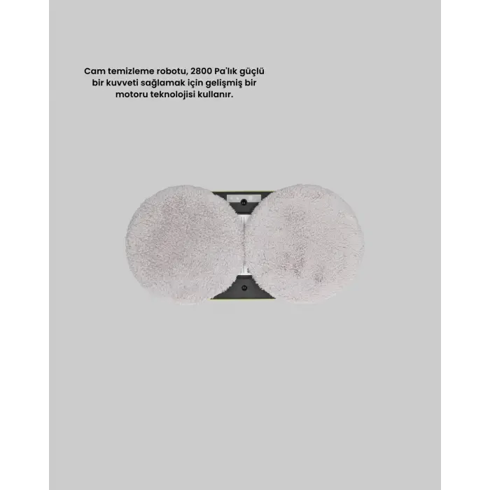 Çift Diskli Güvenli Otomatik Cam Silme Robotu