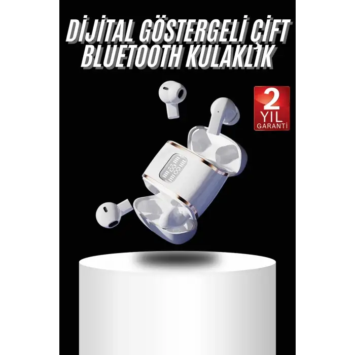 Çift Kulaklıklı Kulakiçi Bluetooth ANC ENC Kablosuz Kulaklık