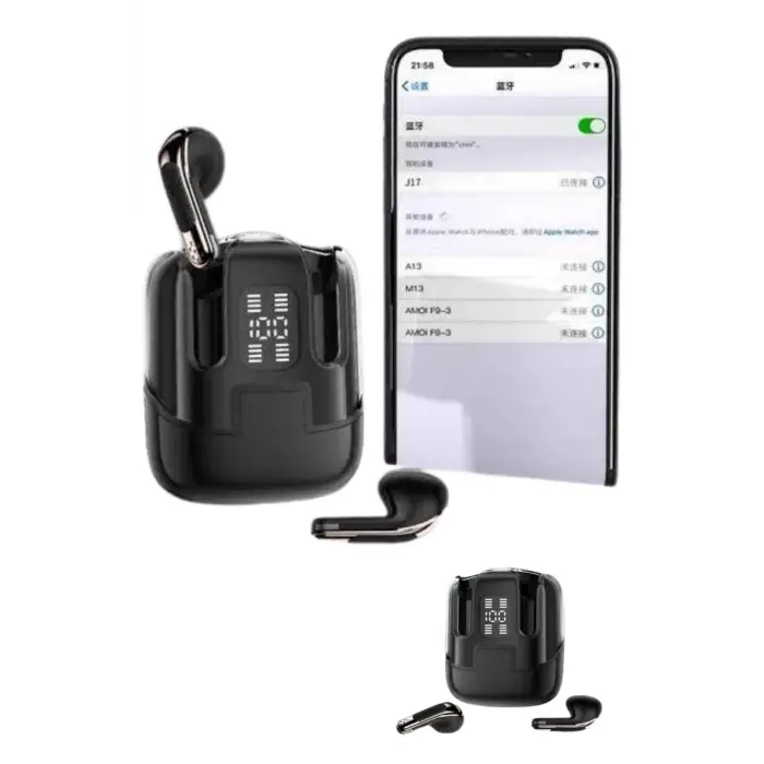 Çift Kulaklıklı Kulakiçi Bluetooth ANC ENC Kablosuz Kulaklık