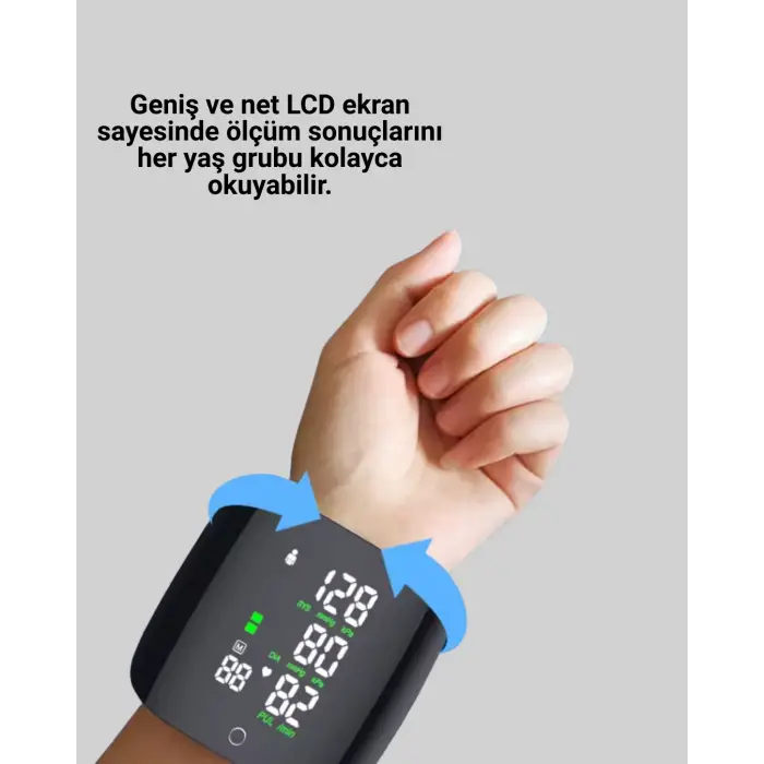 Çift Kullanıcı Hafızalı Tansiyon Ölçer