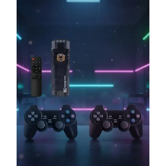 Çift Sistem Kablosuz Retro Oyun Konsolu HDMI Çıkış Android Uyumlu Gamepad Seti