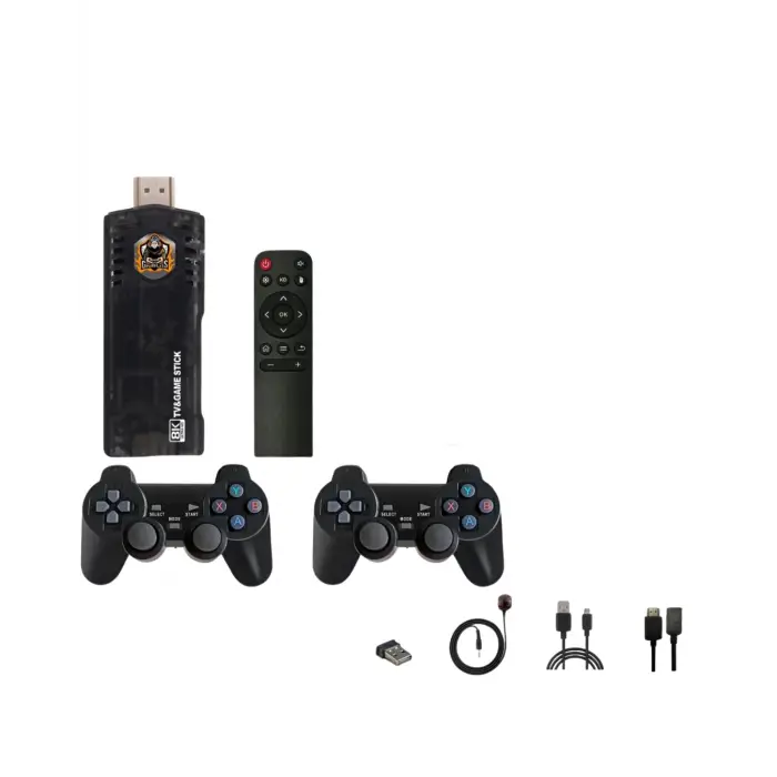 Çift Sistem Kablosuz Retro Oyun Konsolu HDMI Çıkış Android Uyumlu Gamepad Seti