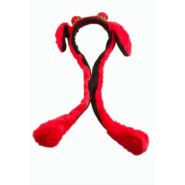 Çilek Hareketli Tavşan Taç