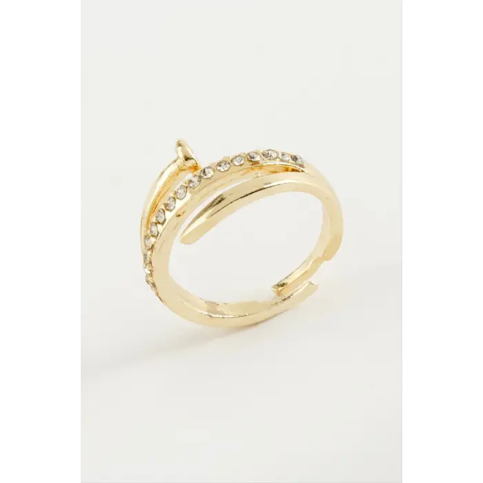 Çivi Taşlı Yüzük