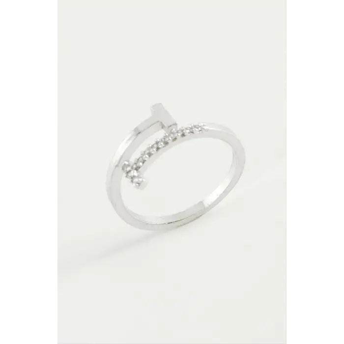 Çivi Zirkon Taşlı Yüzük