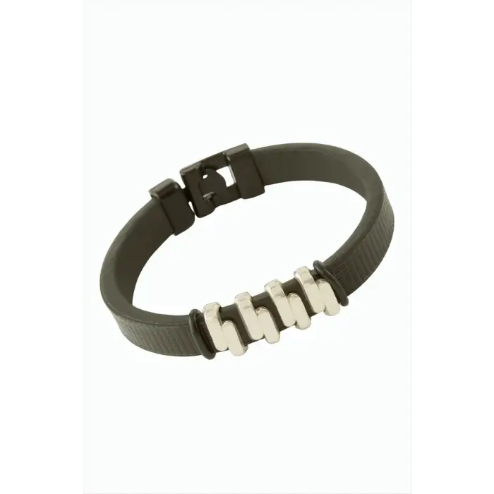 Çizgili Kaliteli Suni Deri Bileklik