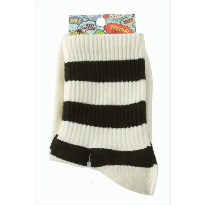 Çizgili Kolej Çorap 8*28