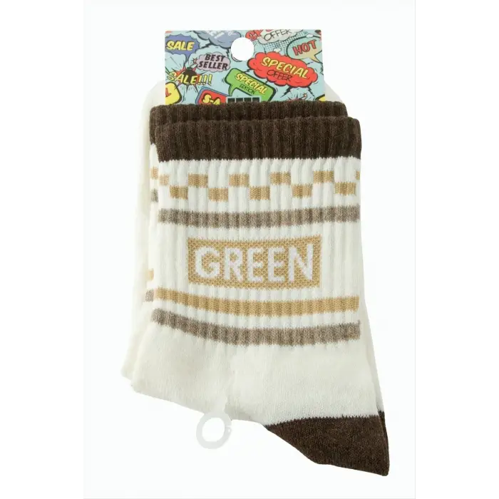 Çizgili Kolej Çorap 8*28