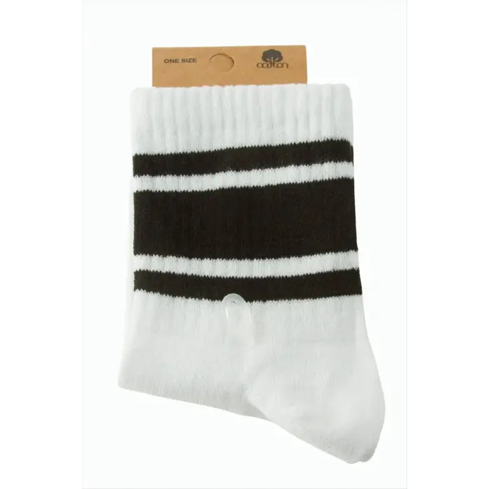 Çizgili Kolej Çorap 8*28