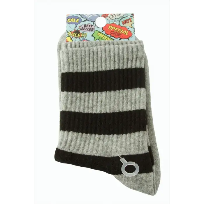 Çizgili Kolej Çorap 8*28