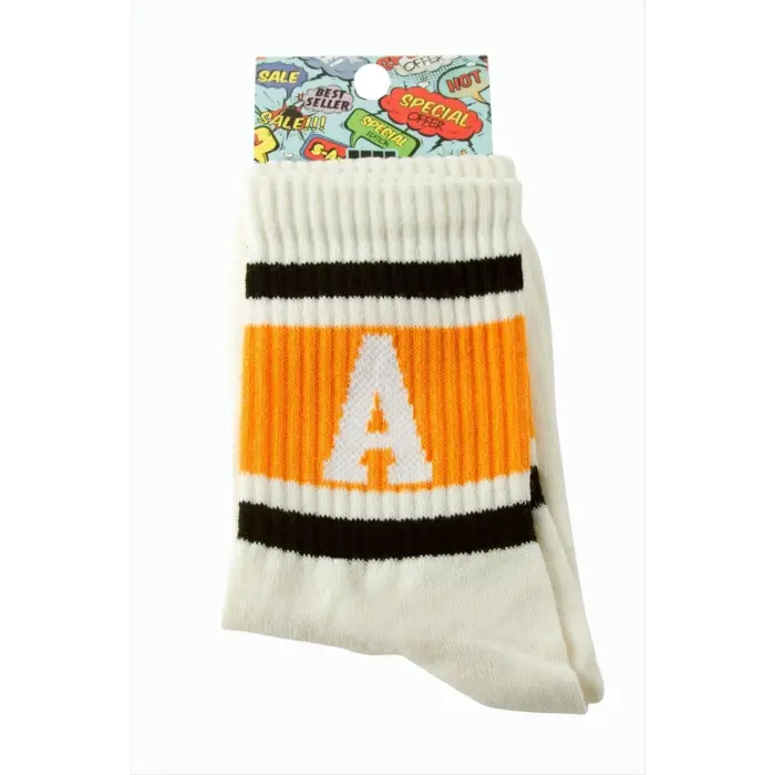 Çizgili Kolej Çorap 8*28