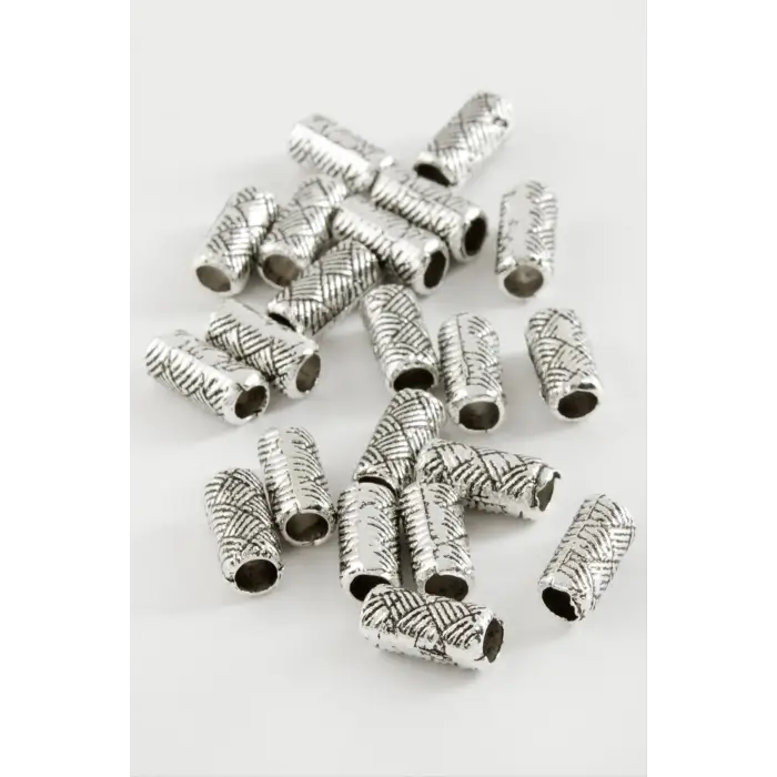 Çizgili Silindir Tesbih Ara Aparatı 50 Gram