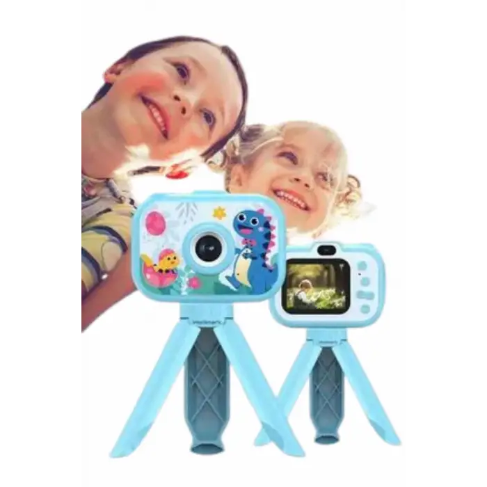 Çocuk Için Eğitici Video Kamera Ayaklı Mini Fotoğraf Makinesi