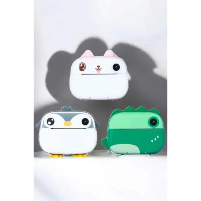 Çocuklar için Fotoğraf Makinesi Anlık Baskı Makinesi HD Görüntü Kalitesi