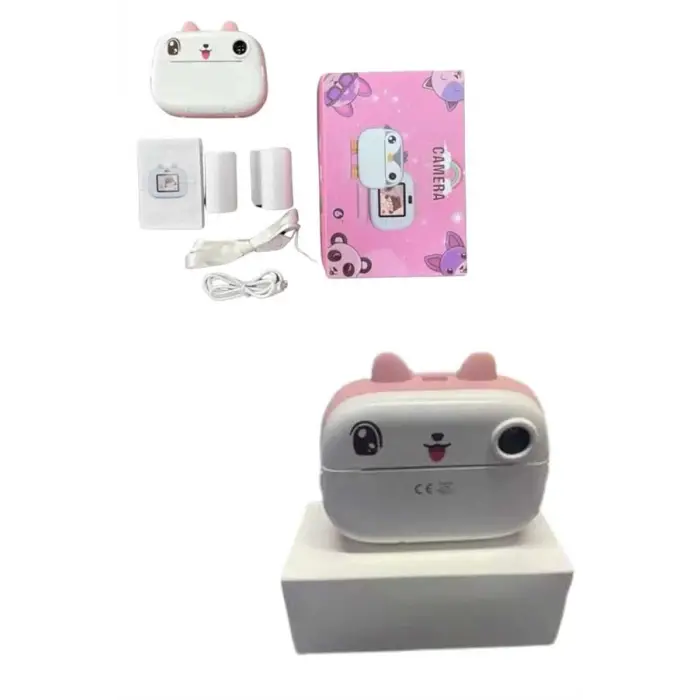 Çocuklar İçin Özel Fotoğraf Makinesi Farklı Desen Seçenekli 3 Adet Rulo