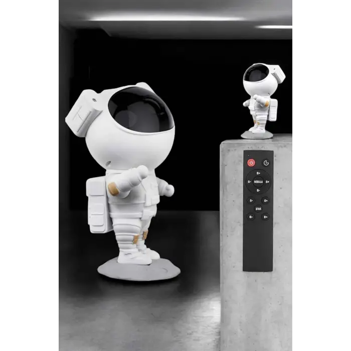 Çocuklara Özel Projeksiyon Astronot Lamba Speaker Sevimli