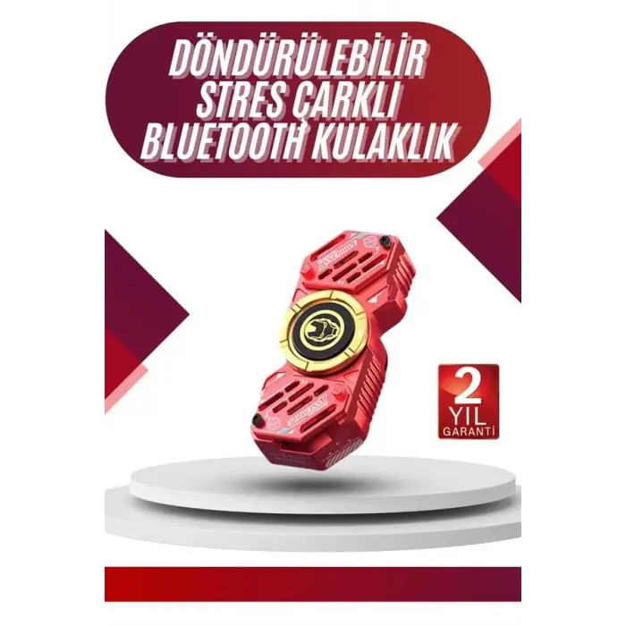Çocuklara Özel Stres Çarklı Kablosuz Bluetooth Kulaklık ANC Özellikli