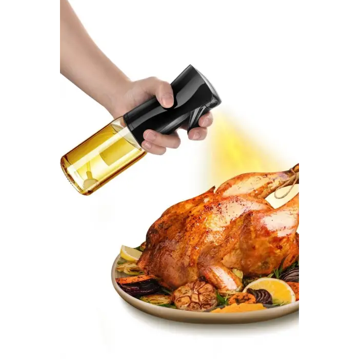 Çok Amaçlı Cam Şişe Püskürtmeli Dağıtıcı Yağdanlık Limonluk Sirke Sosluk Spreyi