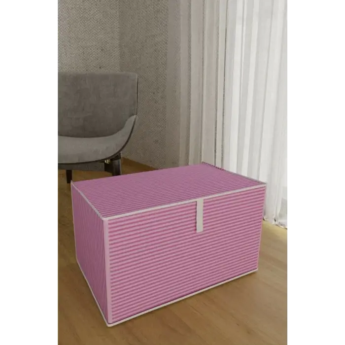 Çok Amaçlı Düzenleyici Kutu Organizer Cırt Cırtlı Hurç Mega Boy 30cm X 40cm X 60cm (3 Adet) 6272