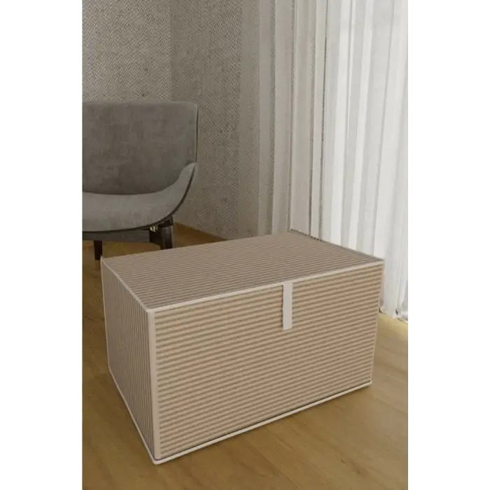 Çok Amaçlı Düzenleyici Kutu Organizer Cırt Cırtlı Hurç Mega Plus Boy 40cm X 30cm X 70cm (3 Adet)