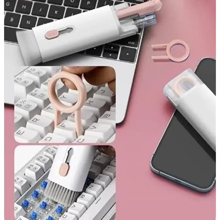 Çok Fonksiyonlu 7 Parça Airpods Klavye Ekran Kulaklık Temizleme Kiti