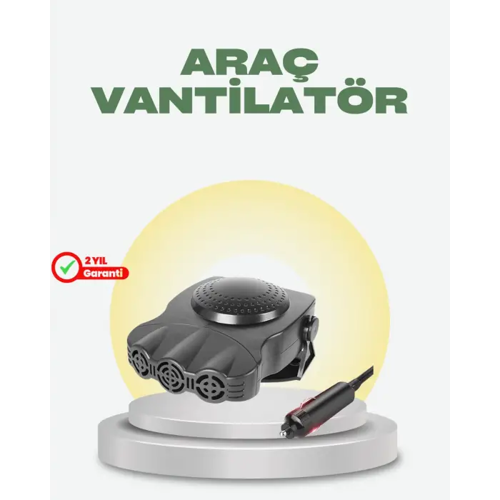 Çok Fonksiyonlu Araç İçi Isıtıcı ve Hava Temizleyici