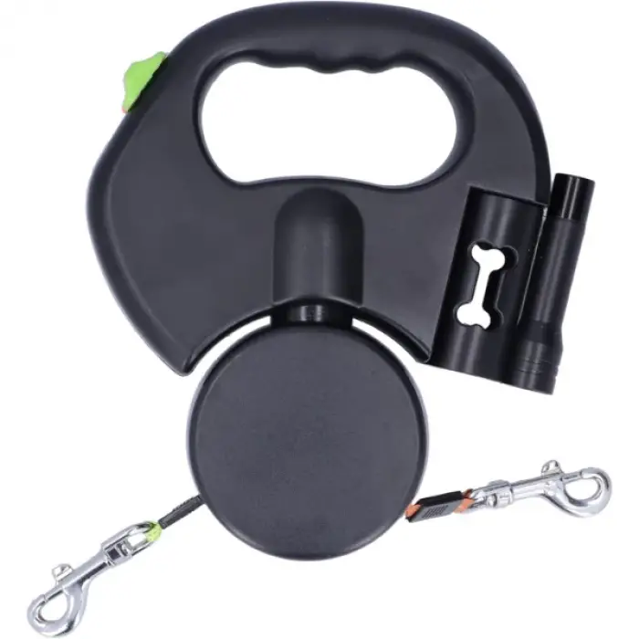 Çok Fonksiyonlu Çift Köpek Gezdirme Tasması