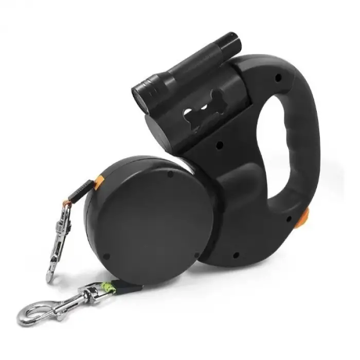 Çok Fonksiyonlu Çift Köpek Gezdirme Tasması