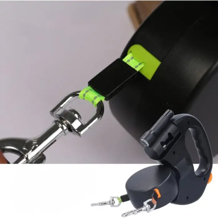 Çok Fonksiyonlu Çift Köpek Gezdirme Tasması