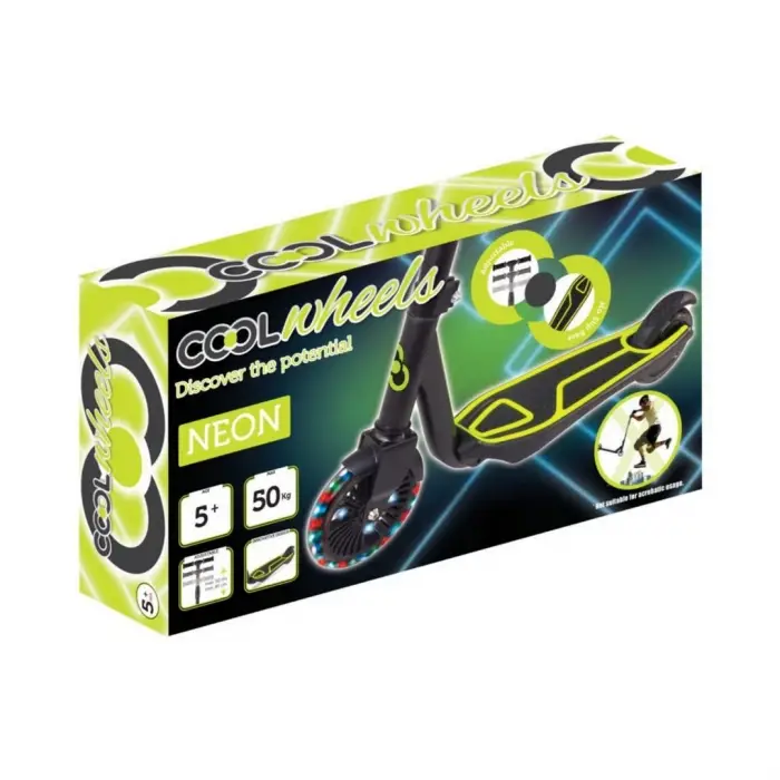 Cool Wheels Işıklı Scooter Yeşil